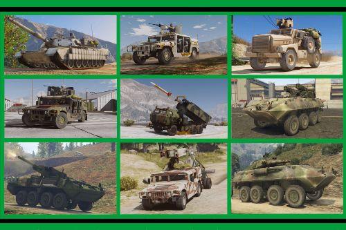 US: Ground Vehicles Military [Add-On] Pack